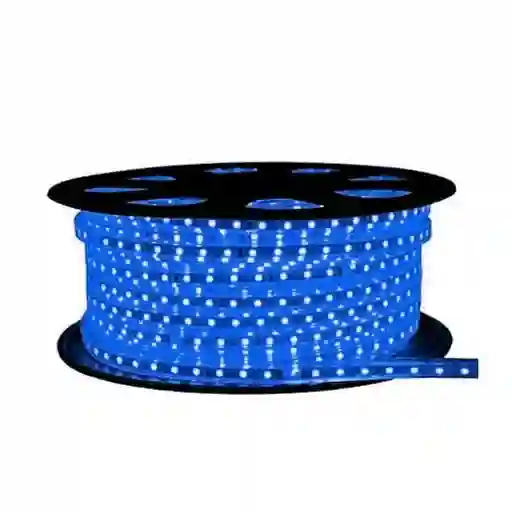 Cinta Led Smd 5050 60leds/m Luz Azul Rollo Po 100m