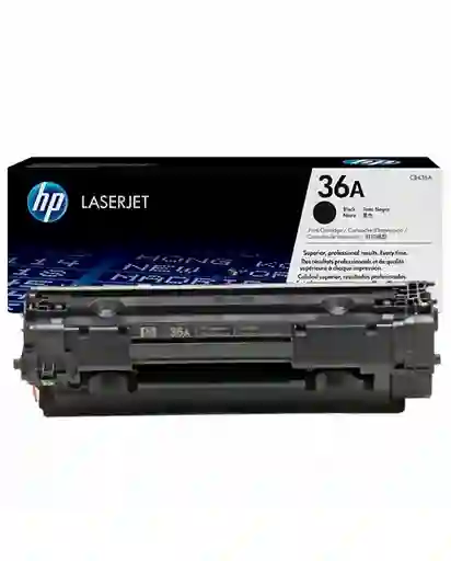 Cartucho De Tóner Hp 36a Negro Laserjet Original