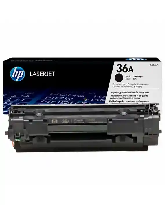 Cartucho De Tóner Hp 36a Negro Laserjet Original