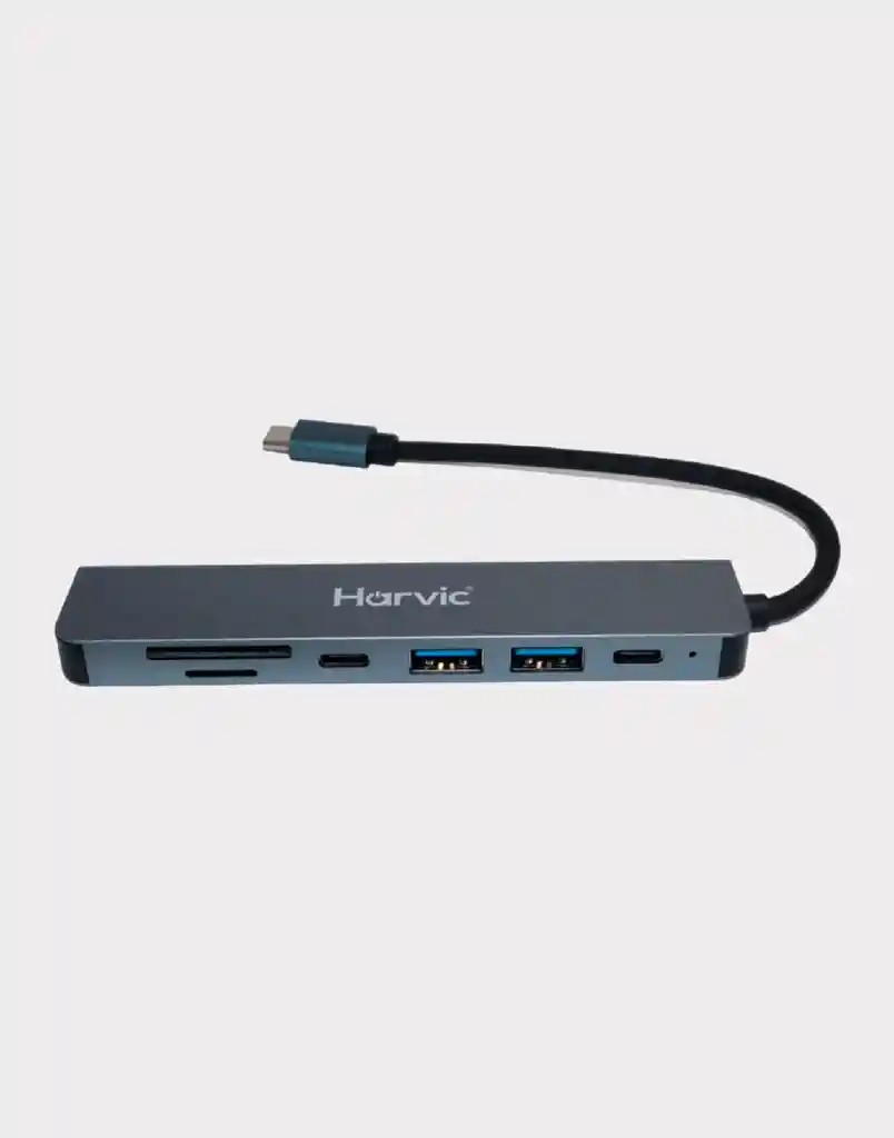 Convertidor Multi Puertos Hidtv- Sd/tf/ -tipo C- Usb-usb-pd