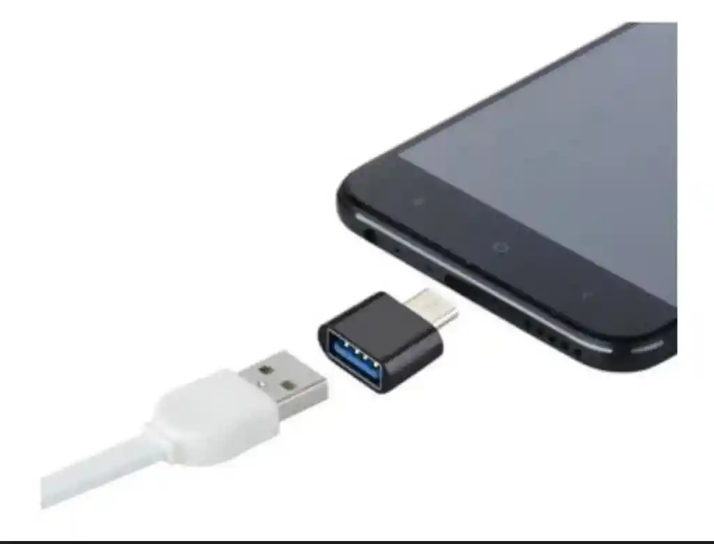 Adaptador Convertidor Usb 3.0 Hembra Otg A Tipo C Usb-c Macho/color Negro