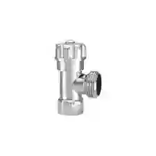 Llave Lavadora 1/2 X 3/4 Valmec Cromada Metalica Pesada