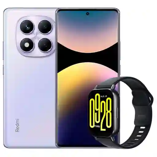 Celular Redmi Note 14 Pro 256gb /8gb Violeta + Watch 5 Active Blk