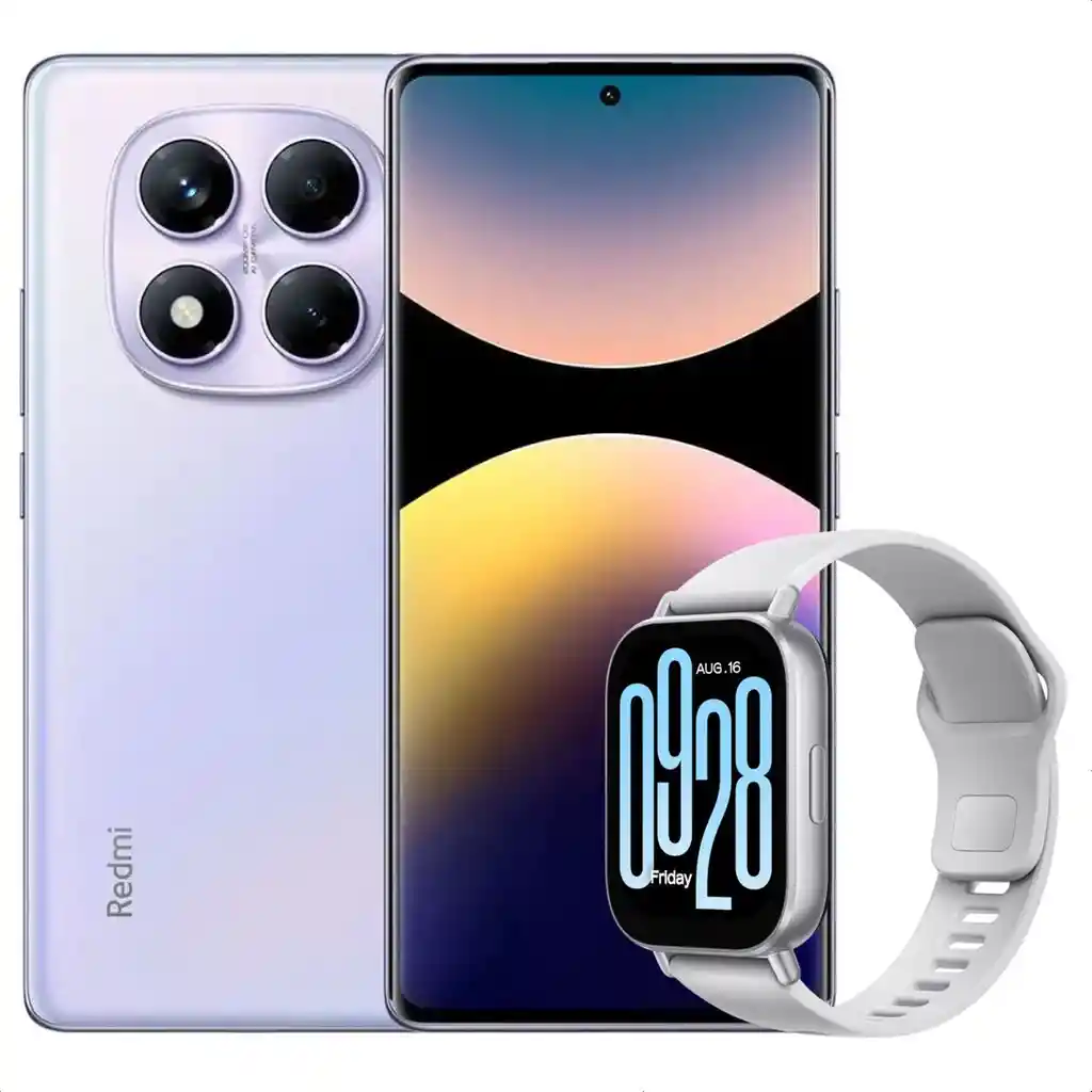 Celular Redmi Note 14 Pro 256gb /8gb Violeta + Watch 5 Active Slv