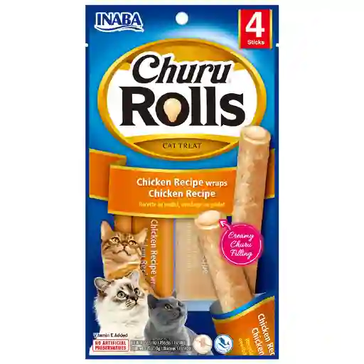 Inaba Cat Churu Rolls Chicken