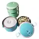 Contenedor De Alimentos Bento De Acero Inoxidable