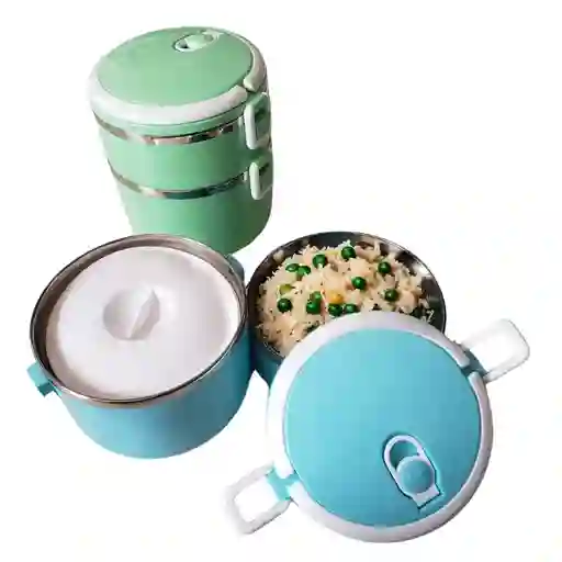 Contenedor De Alimentos Bento De Acero Inoxidable