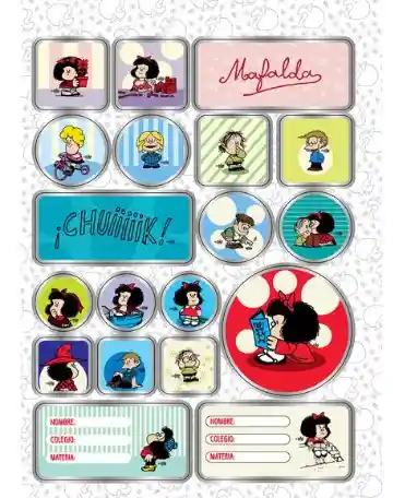 Cuaderno Cosido Pasta Dura Mafalda