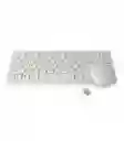 Mini Keyboard Blanco + Mouse