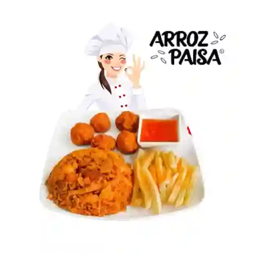 Combo Croqueta de Pollo