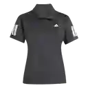 Adidas Camiseta Polo Club Para Tenis de Mujer Negro Talla M
