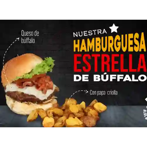 Combo Hamburguesa Bufalo