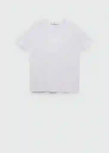 Camiseta Vispi Blanco Talla M Mujer Mango