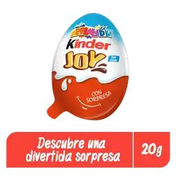 Kinder Huevo de Chocolate Joy para Niño