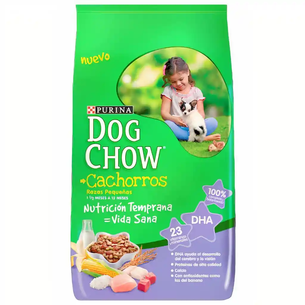 Dog Chow Alimento para Cachorros de Razas Pequeñas