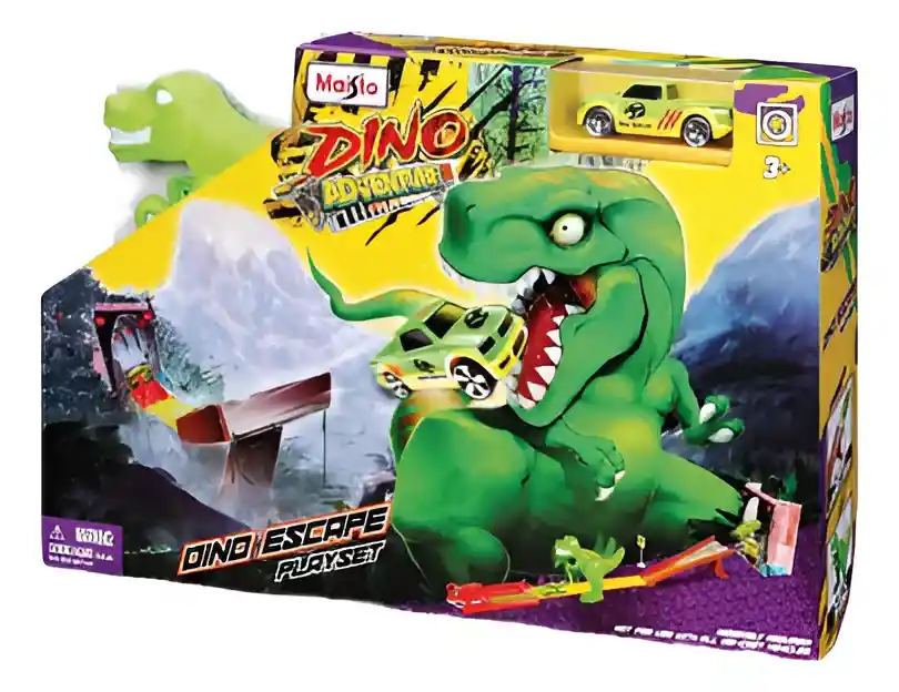 Pista De Carros Dinosaurio Con Luces Y Sonidos Para Niños