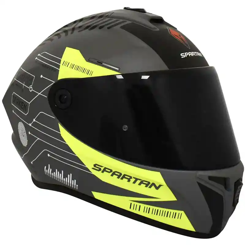 Casco Moto Spartan Draken Fingerprint B1 Certificado Ece Dot Disponible Talla M