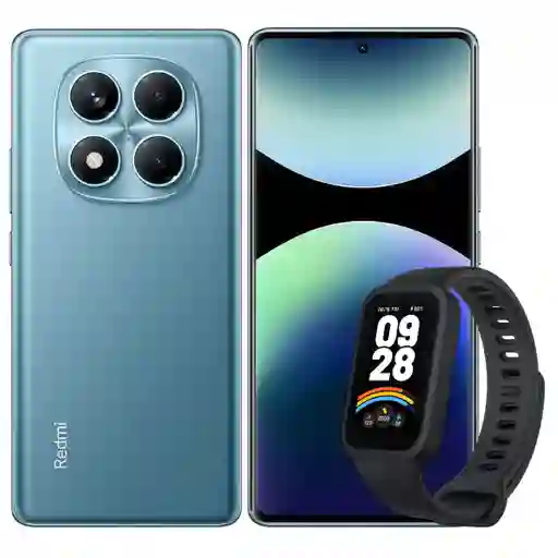 Celular Redmi Note 14 Pro 256gb /8gb Azul + Band 9 Active Blk