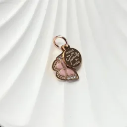 Charm Butterfly Rosa