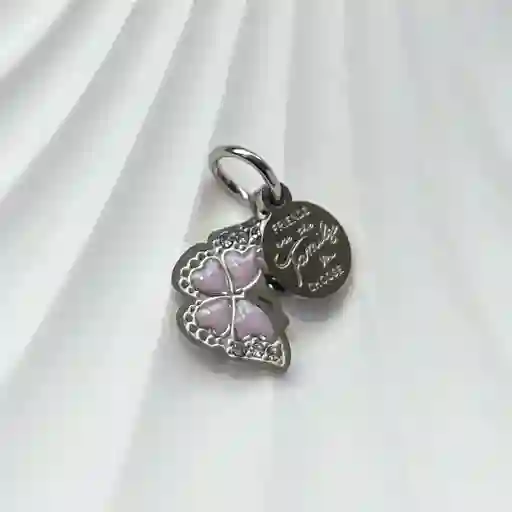 Charm Butterfly Plata