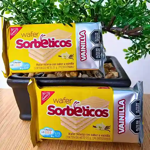 Wafer Sorbeticos Vainilla