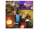 Lampara Minecraft Led 4 Colores Inalámbrica Recargable