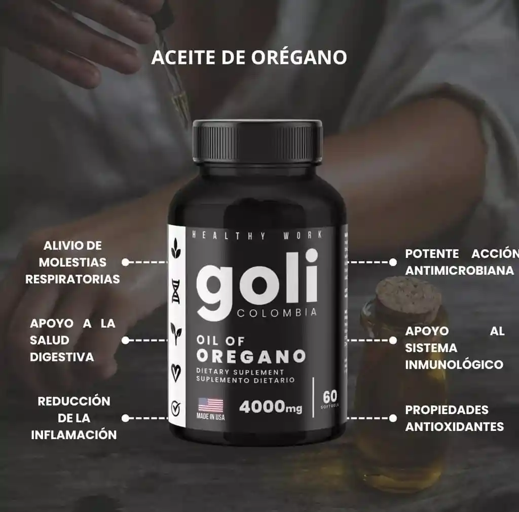 Aceite De Oregano- Capsulas