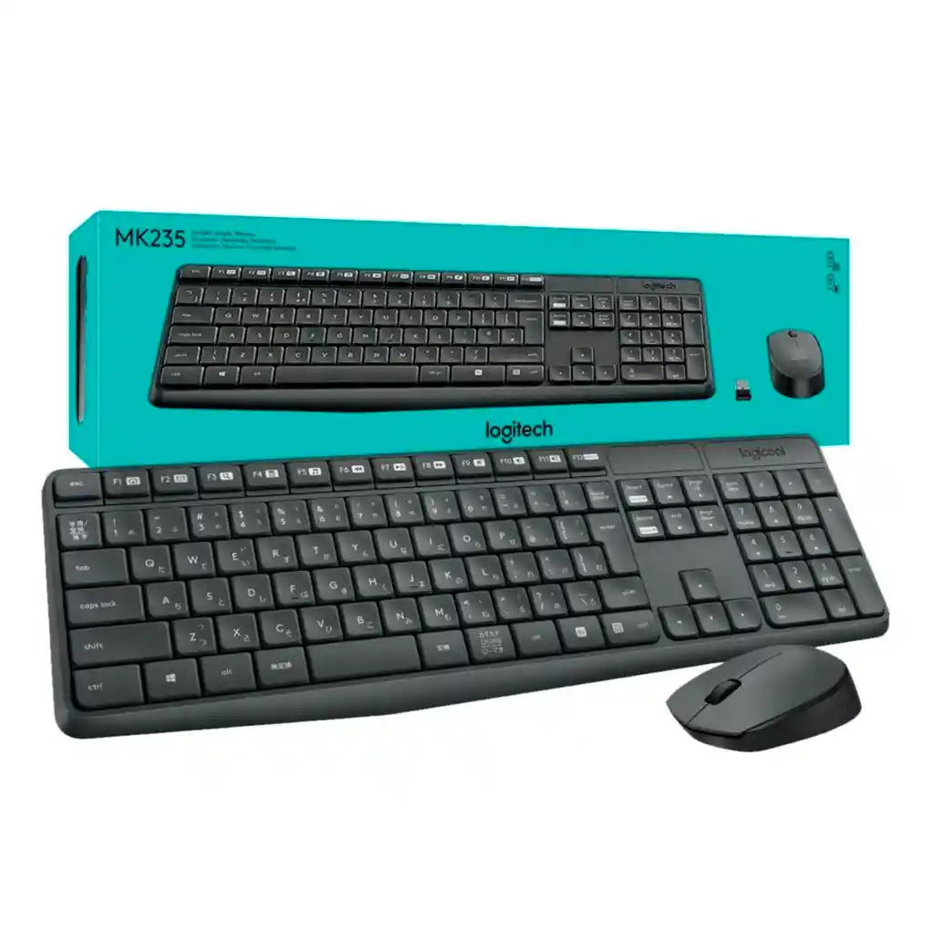 Combo Logitech Mk235 Inalambrico