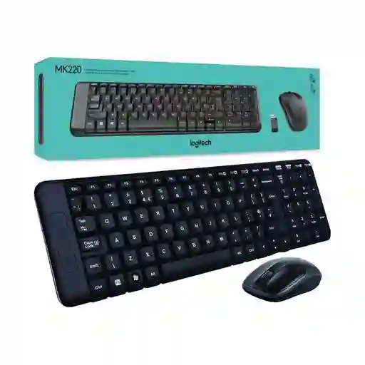Combo Logitech Mk220 Inalambrico