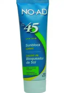 No-ad Bloqueador Spf 45