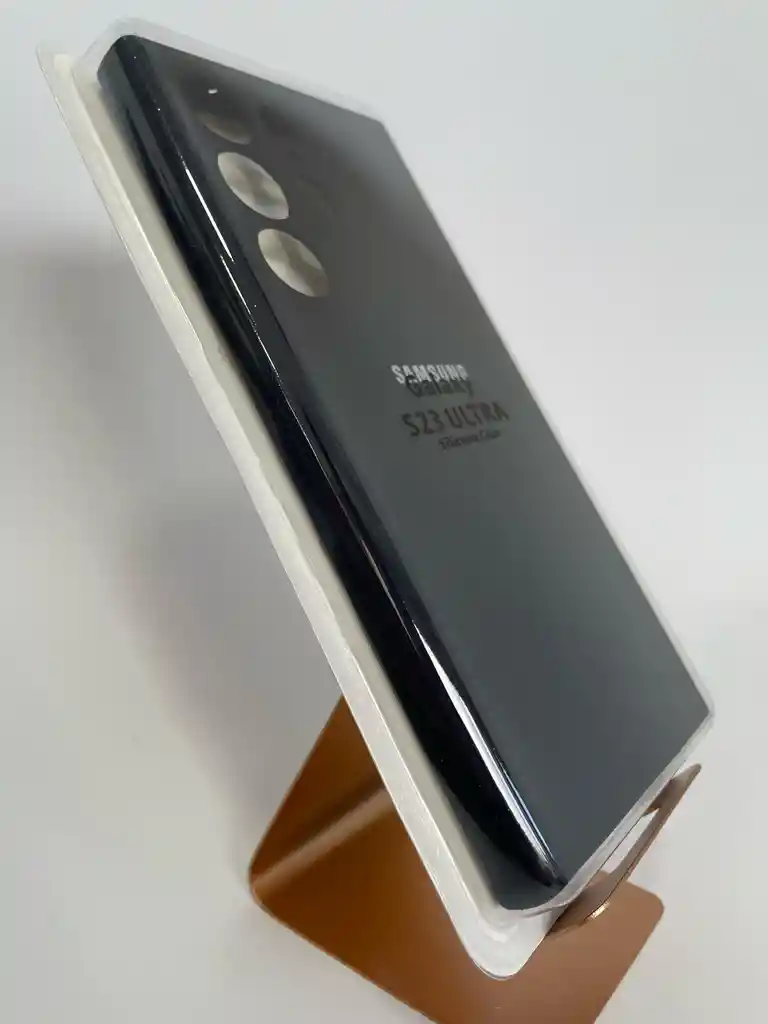 Silicon Case Samsung Galaxy S23 Ultra Negro