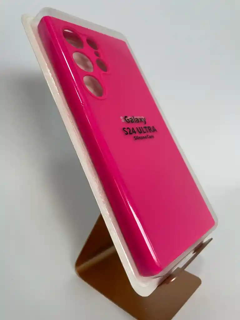Silicon Case Samsung Galaxy S24 Ultra Fucsia