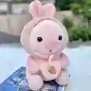 Peluche Cerdito Con Tetero