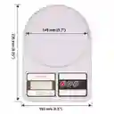 Pesa Alimentos Bascula Gramera Digital Balanza 10k F400