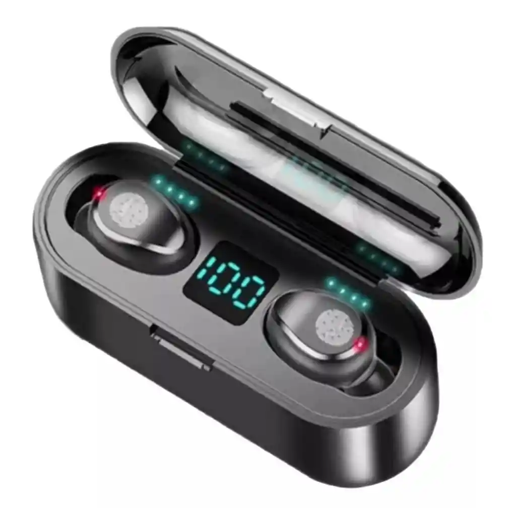 Audífonos F9 Tws V5.1 Bluetooth - Inalámbricos, Impermeables