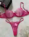 Set Diamante Fucsia