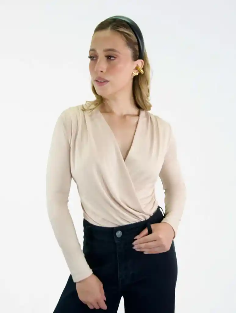 Body Para Mujer Cruzado - Carlotta Nude L