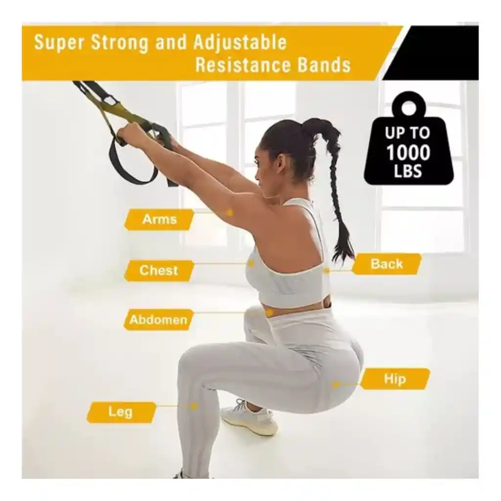 Trx Sistema De Suspensión Fitness Crossfit Sc-82283