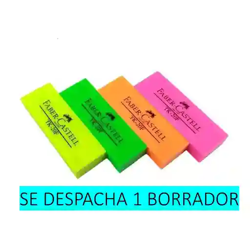 Borrador Fluorescente Faber Castell Tk-20f
