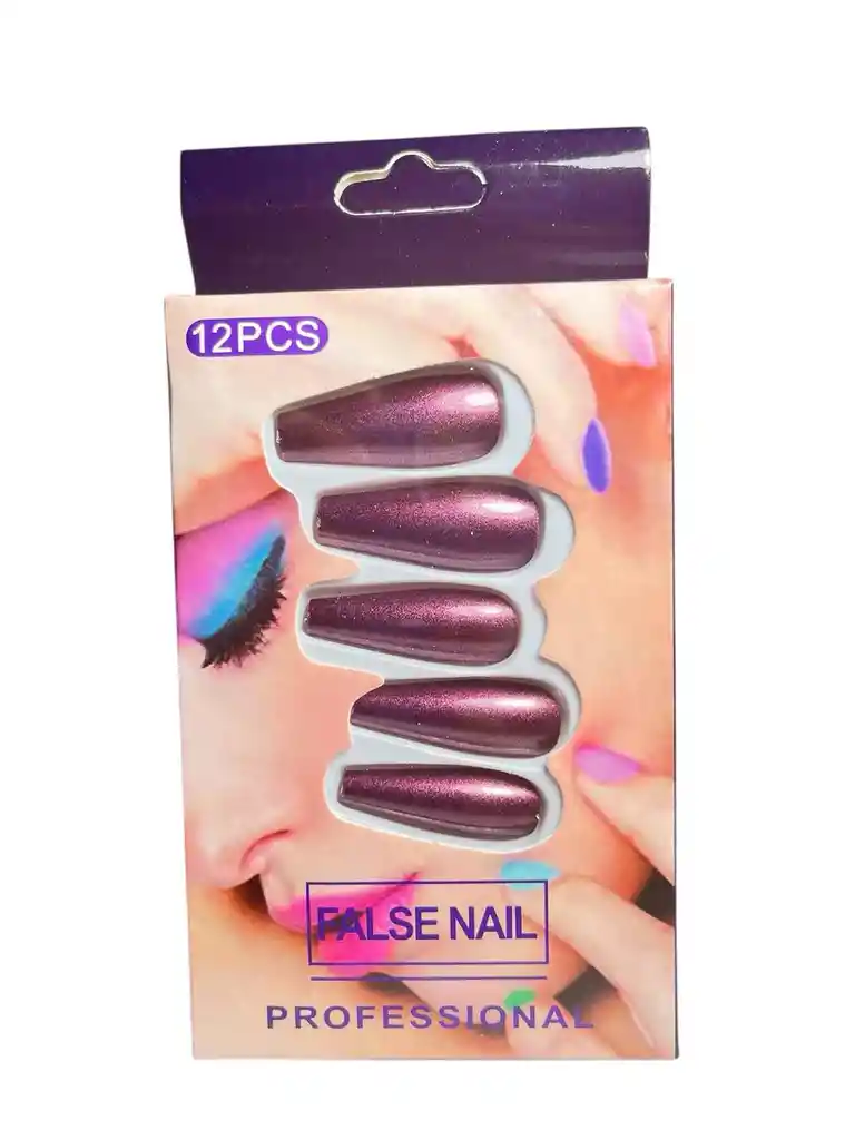 Kit Completo De Uñas Postizas Metalizada Be Your Own Artist Rosa Kit Completo De Uñas Postizas Metalizada Be Your Own Artist Vinotinto - Uñas Press On Con Adhesivo - Ref 8- Uñas Press On Con Adhesivo - Ref 7