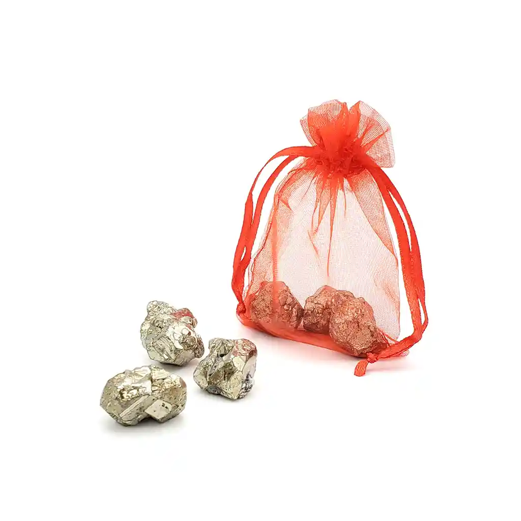 Kit De Prosperidad Piedras Pirita Naturales