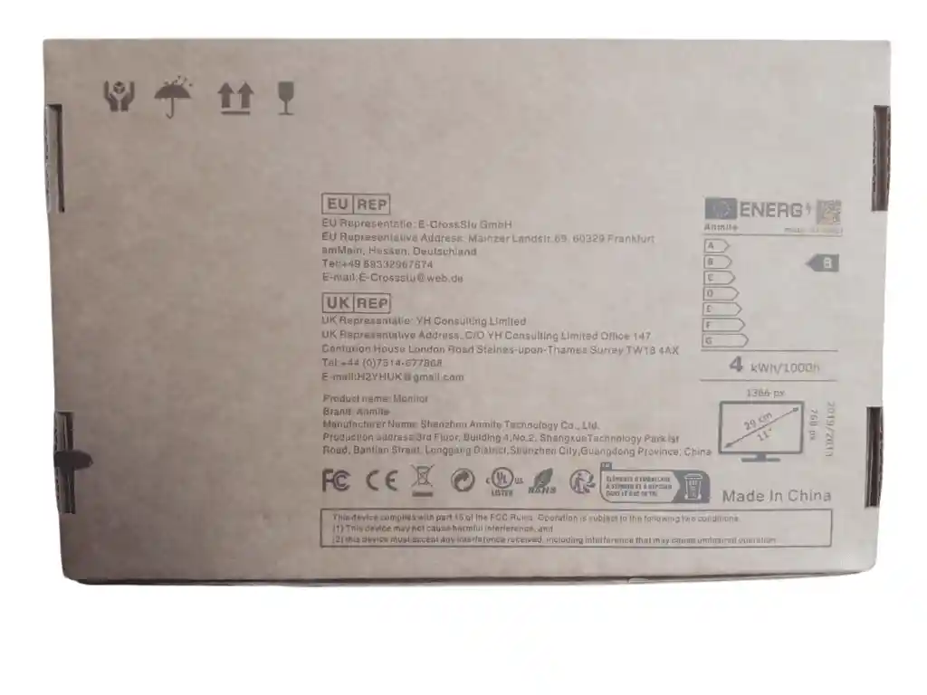 Monitor Portatil 11 Pulgadas Usb 3.0. Amate