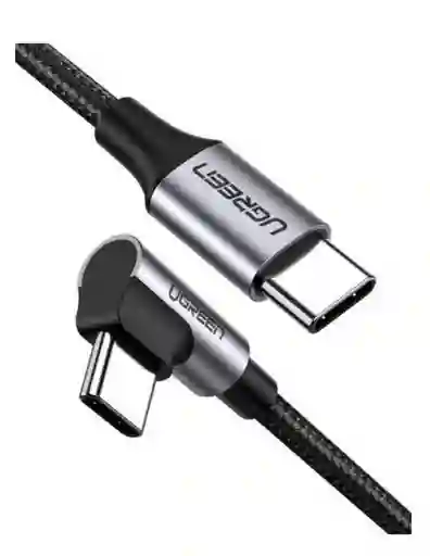 Cable Tipo C A Tipo C 60w Pd Angulo De 90° 1mt Ugreen 50123