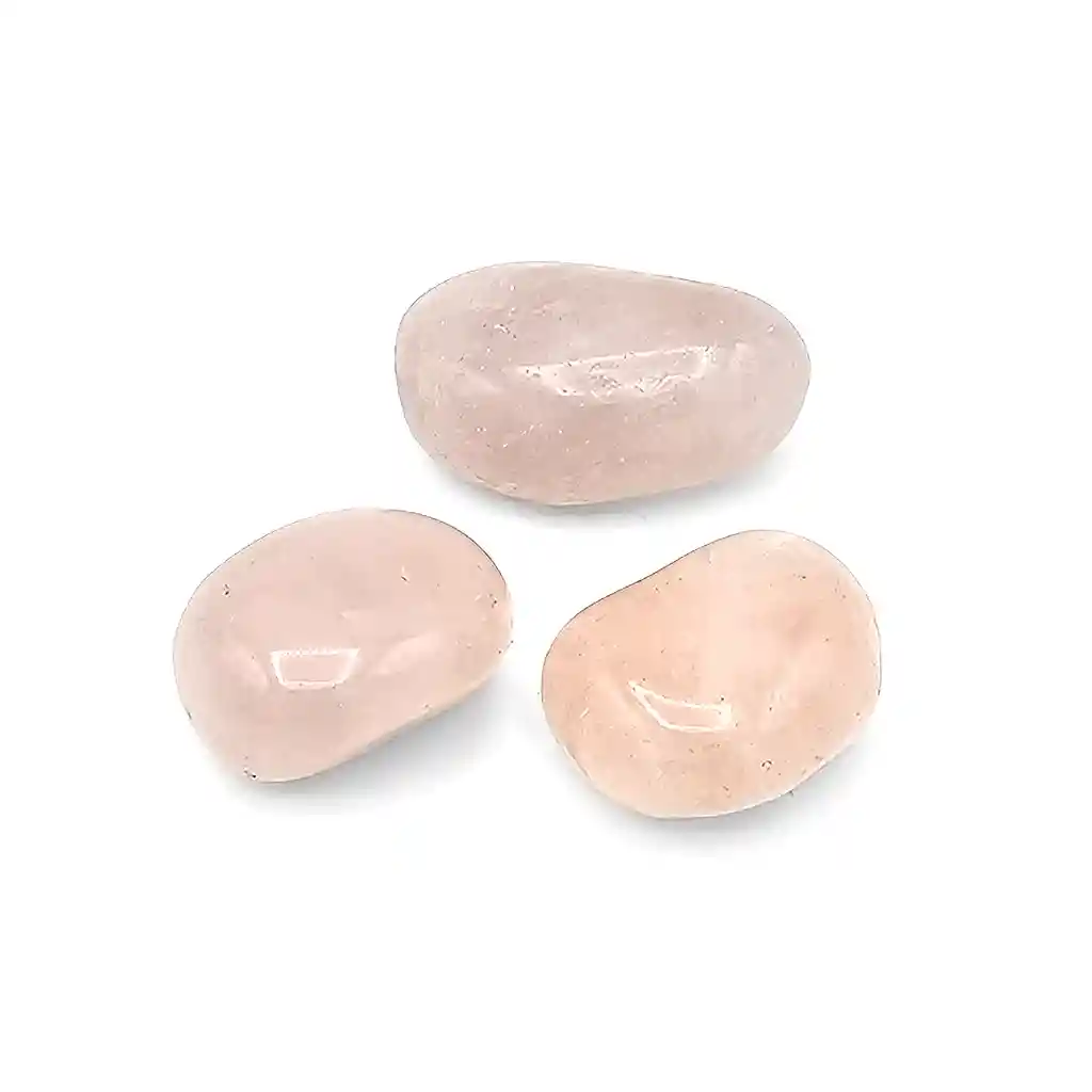 Kit De Amor Y Armonía Piedras De Cuarzo Rosado