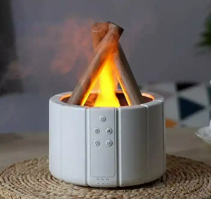 Humidificador De Aroma Llama De Fogata Control