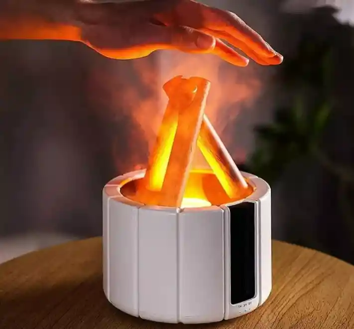 Humidificador De Aroma Llama De Fogata Control