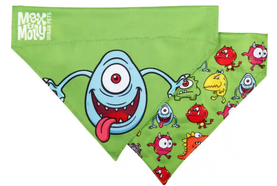 Max Molly Little Monsters Bandana Large