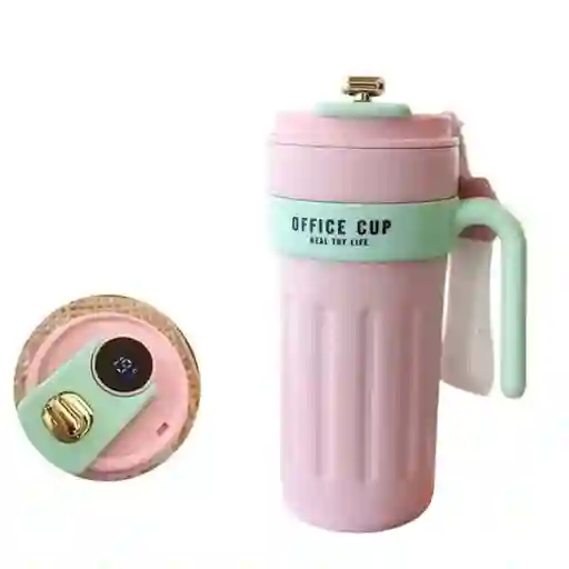 Vaso Botella Termo Termico Tipo Stanley Acero 650 Ml Con Sensor De Temperatura