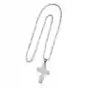 Cadena Cruz Padrenuestro Acero