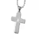 Cadena Cruz Padrenuestro Acero